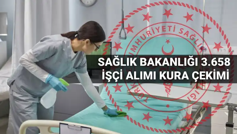 2025 Sağlık Bakanlığı İşçi Alımı Kura Tarihi Açıkladı: Neler Bekleniyor?