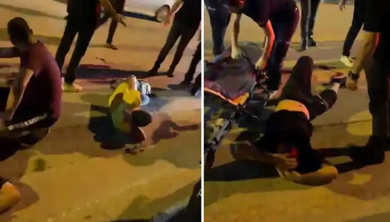 Otomobilden Açılan Ateş, İki Kişinin Hayatını Tehlikeye Attı