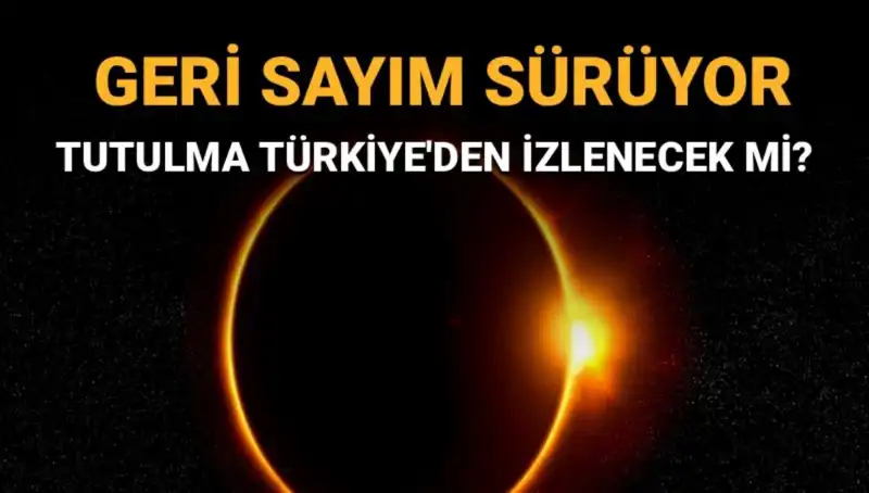Eylül Ayındaki Güneş Tutulması Türkiye'den İzlenebilecek mi?