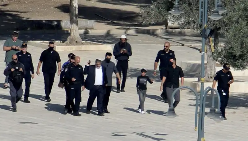 Mescid-i Aksa'ya Yine Baskın: İsrailli Bakanın Tartışmalı Ziyareti