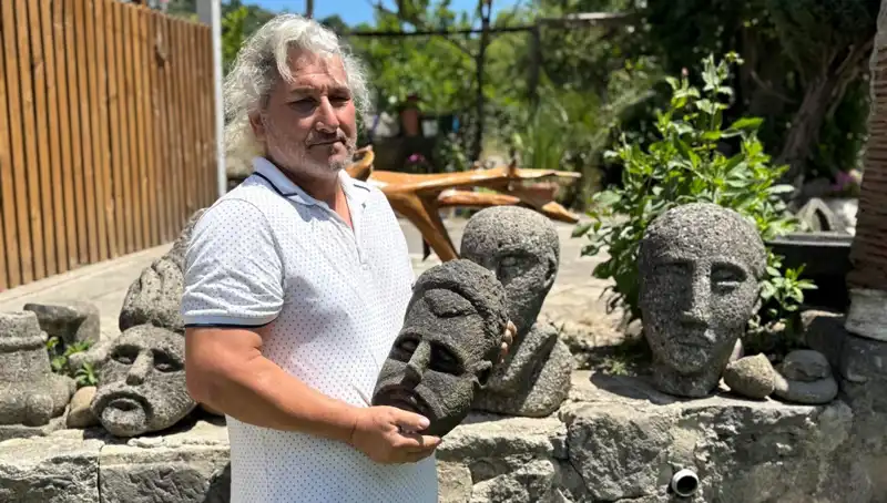 3 Günde Tamamlanan Eşsiz Sanat Eserleri, Ziyaretçiler Tarafından Tarihi Eserle Kader Şartlarını İkna Ediyor