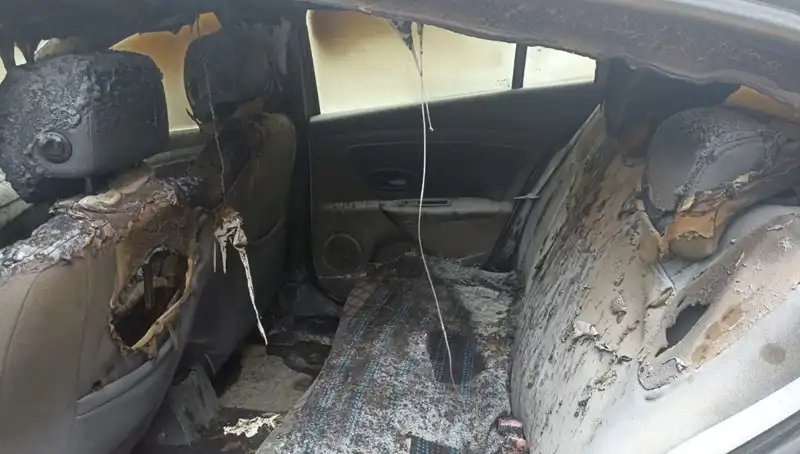 Esenyurt'ta Şok Olay: Tehdit ve Şantajla Arabasını Yakan Şahıs!