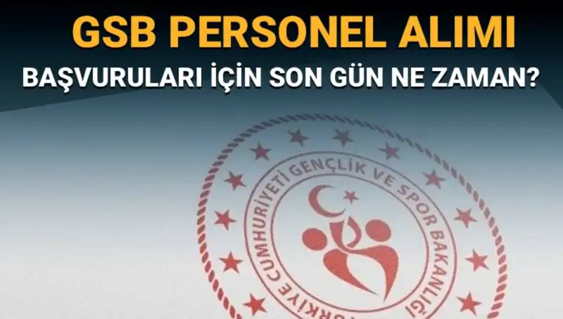 Gençlik ve Spor Bakanlığı Personel Alımı: Başvuru Süreci ve Son Gün!