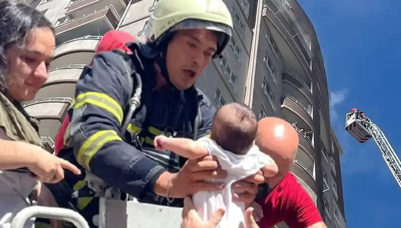 Kayseri'de 14 Katlı Binada Korkutan Yangın: İlk Bilgiler ve Kapanan Yollar