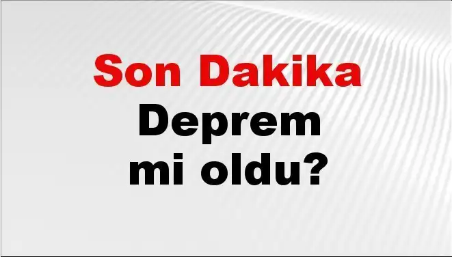 Muğla’da Son Dakika Deprem: Nerede ve Ne Şiddette?